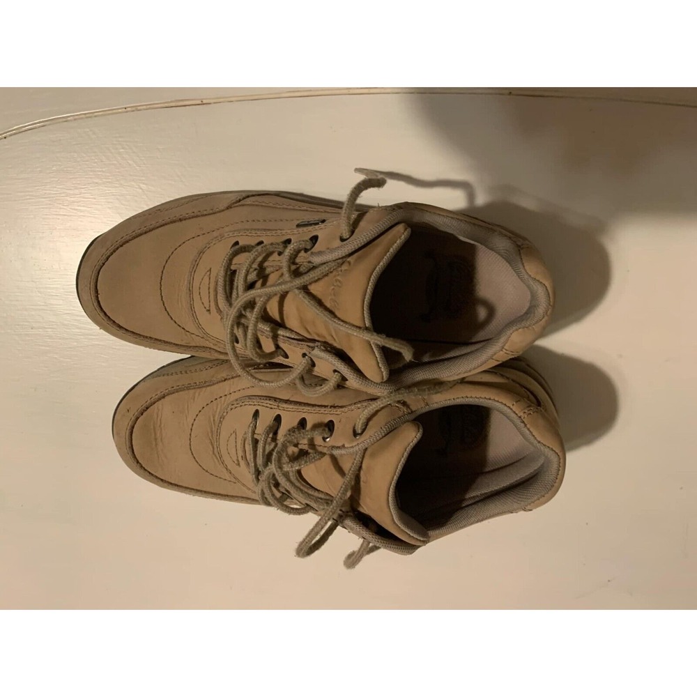 Cabelas Womens‎ Tan Leather Waterproof Hiking Boots Size 11 B